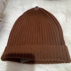 Brown Knit Beanie